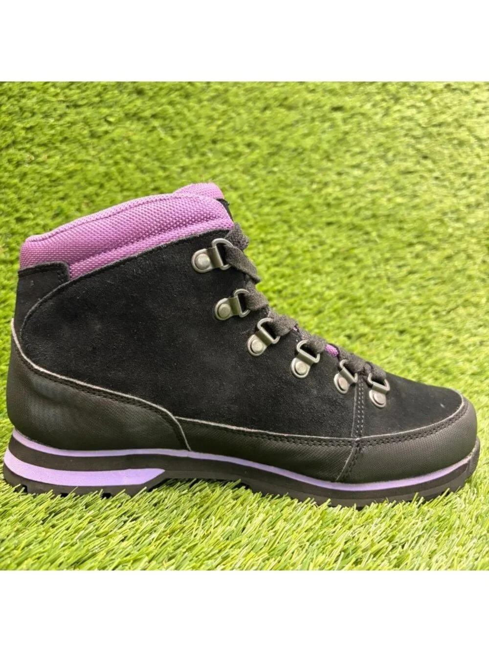 Bearpaw Kalalau Womens Size 7.5 Black Outdoor Waterproof Lace Up Hiking Boots